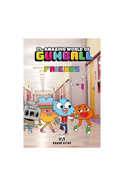 Rakun Kitap Gumball Boyama Kitabı 4'lü Set