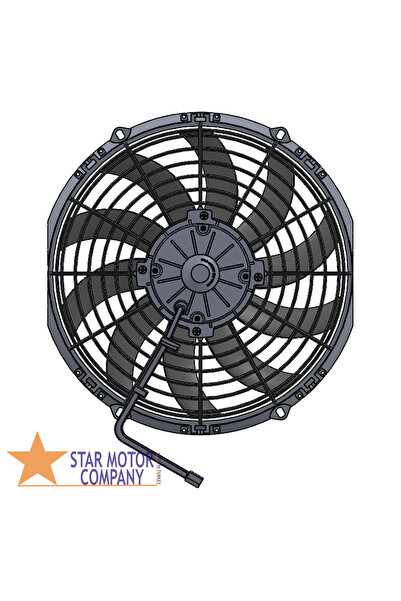 STAR MOTOR COMPANY 12 İNÇ 170 WAT 12 VOLT EMİCİ AXİEL FAN