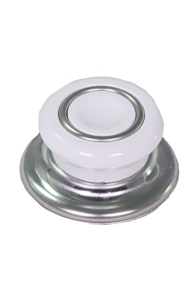 Pekso Universal Tencere Tava Kapağı Kulbu / Beyaz Tencere Kapak Tutacağı Tava Sapı Kulp