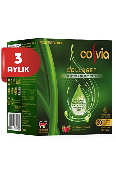 COSVIA Collagen Hidrolize Peptid 3 Pk. 90 Saşe (3 Aylık)