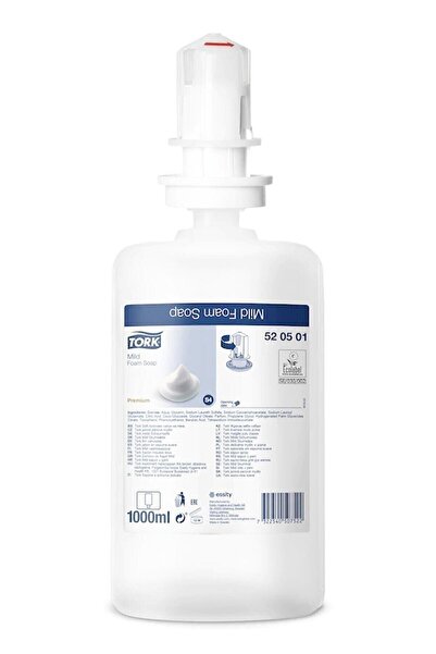 TORK صابون رغوي خفيف فاخر 1 لتر * 6 //520501