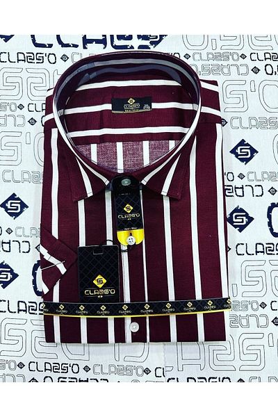 CLASSO Battal Size Short Sleeve Shirt