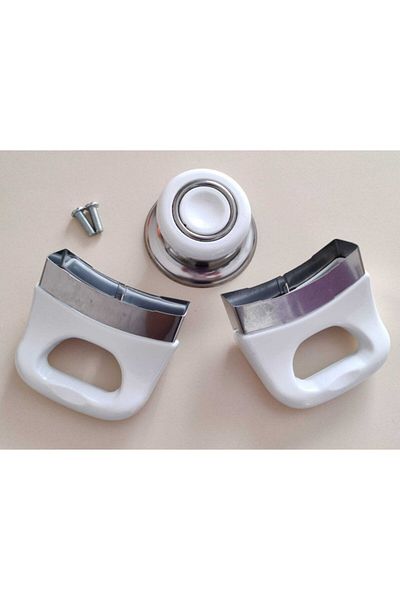 Tuna Saucepan White Handle Set