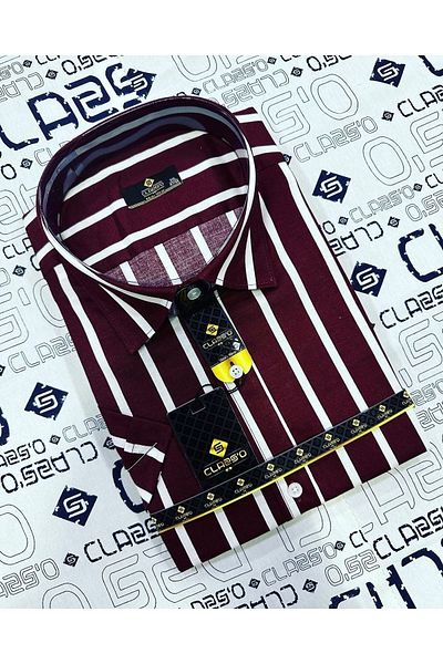CLASSO Battal Size Short Sleeve Shirt
