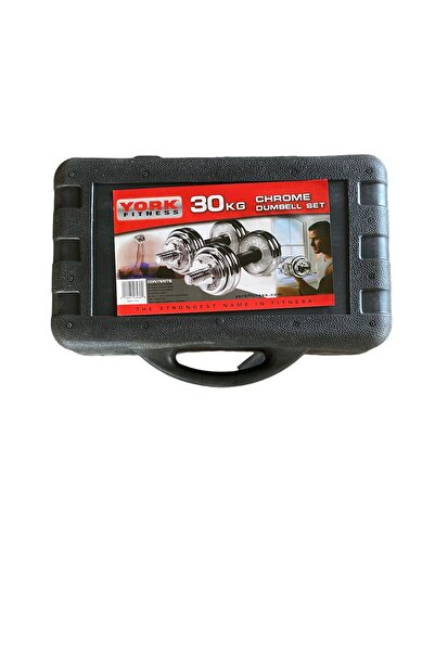 HEPİTOP Hepitop Dambıl Seti, 30 Kg, Taşıma Çantalı, Döküm Plakalar, 2 Adet 34...