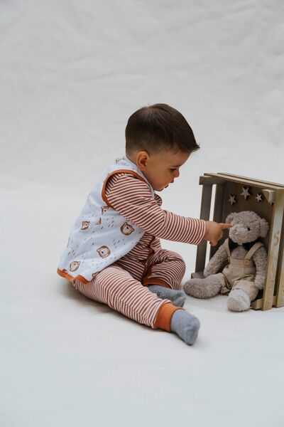 molica baby Çift Taraflı Bebek Yelek Organik Pamuk