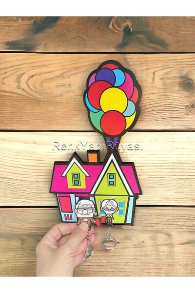 RENK YAPI RÜYASI Carl And Elie Anahtarlık Askısı, Anahtarlık, Kapı Girişi Aks...