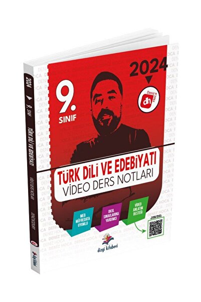 Dizgi Kitap Deniz Hoca 9. Sınıf Türk Dili- Edebiyatı Okul Sınavlarına Yardımc...