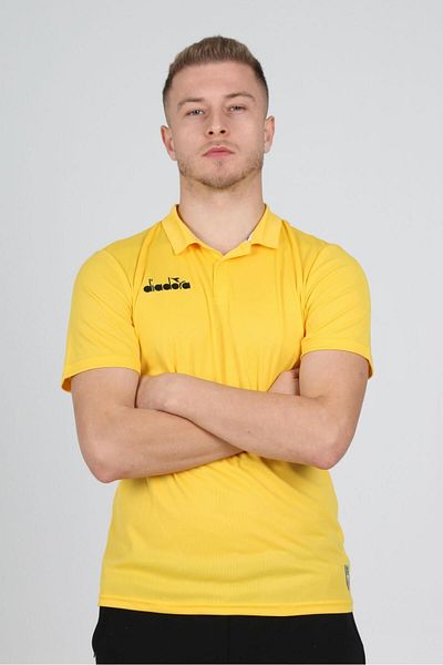 Diadora Μπλουζάκι Nacce 22 Yellow Camping