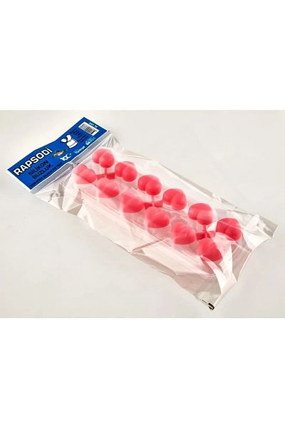 Snn Plastik Rapsodi Silicone Freezer with Heart 12 Chamber Pink Smart Lid