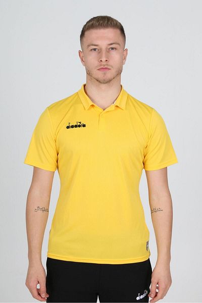 Diadora Μπλουζάκι Nacce 22 Yellow Camping