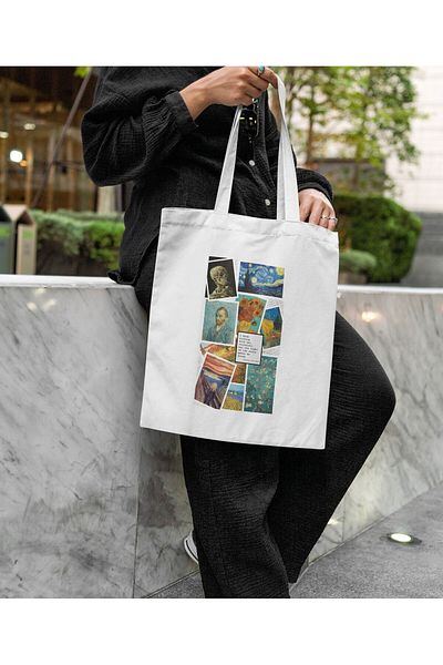 daystore Van Gogh Art Message - Υφασμάτινη τσάντα