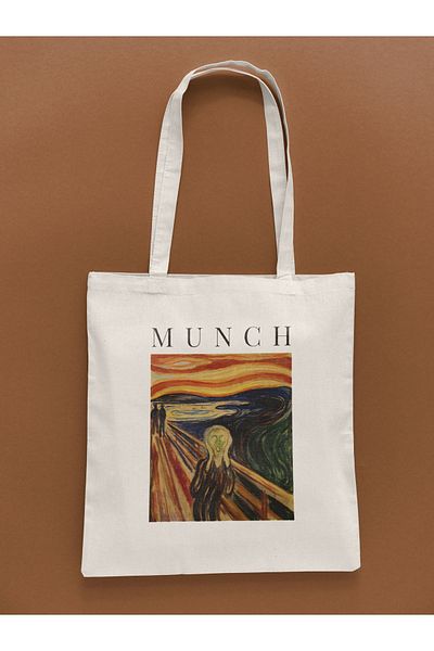 daystore Munch Scream - υφασμάτινη τσάντα