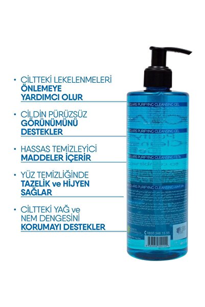 SOLARIS Akne Karşıtı Ve Arındırıcı Yüz Temizleme Jeli 400 ml