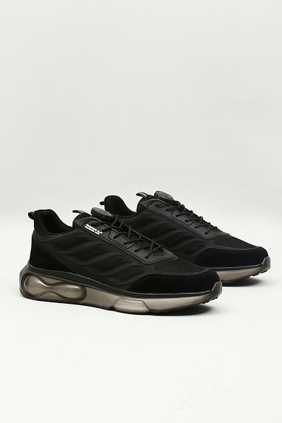 MC Jamper Pantofi de sport negri Preo-2201 pentru bărbați
