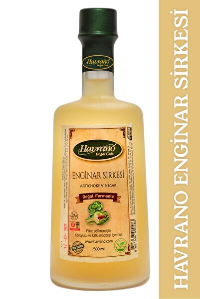 Havrano %100 Doğal Fermente Enginar Sirkesi 500 ml