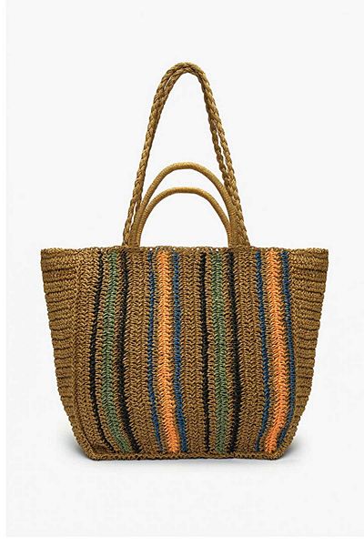 Penti Stylish Colorful Straw Bag