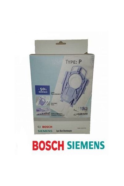 Fersan المستوردة Bsch. كيس قماش - 4 قطع. كيس و 1 قطعة. فلتر (نوع P)