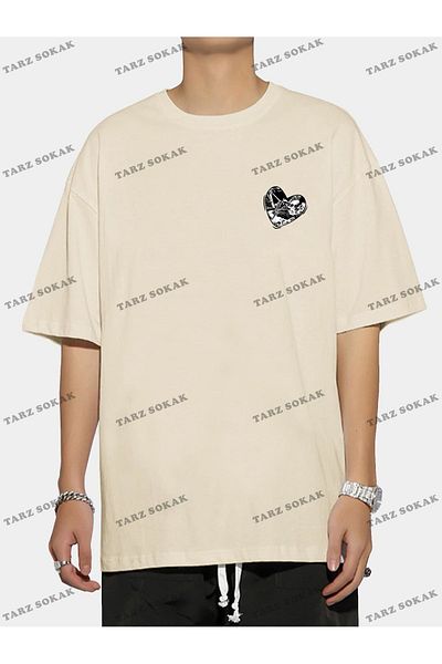 Advantage ΚΩΔΙΚΟΣ Advantage Trend - Ανδρικό T-Shirt με μοτίβο καρδιάς