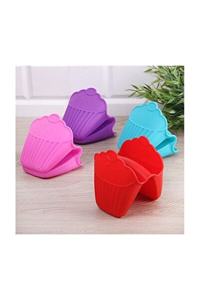 ÖzSima Silicone Oven Glove Insulated Non-Slip Fireproof Heat Microwave Oven Pot Tray Holder