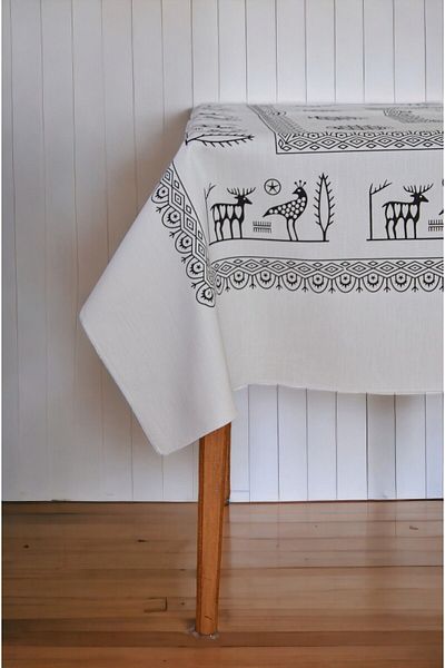 Ekomana Hitit Patterned - Traditional Slap Table Cloth Tablecloth