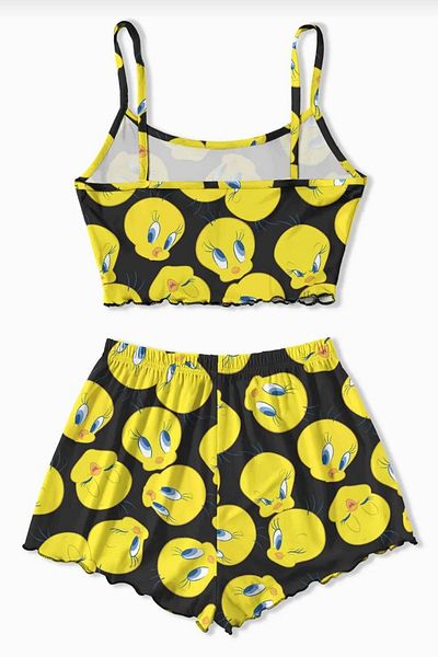 Çeyize dair herşey Set pantaloni scurți Tweety Supersoft - Model 6697