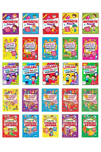 Harika Kitap Okul Öncesi Eğitim Seti 25 Kitap