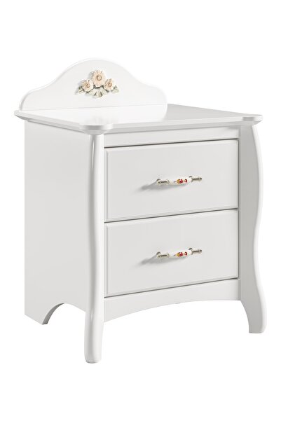 Meltem Prestij Beyaz Genç Odası Komodin