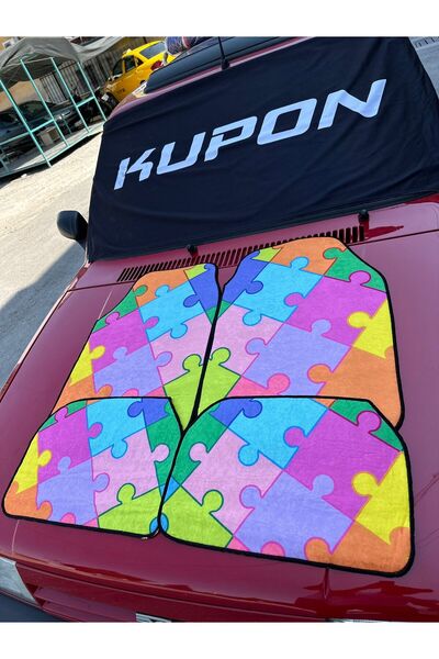 as garaj YAP BOZ LÜKS OTOMOBİL HALI PASPAS TAKIMI