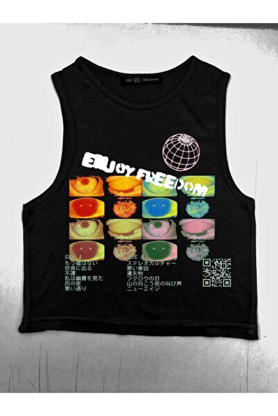 MAYDAY CULTURE Bluză fără mâneci slim fit