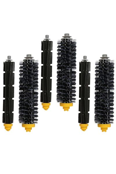 FilterHauz سلسلة I Robot Roomba 600 - مجموعة 6 فرش ماصة متوافقة