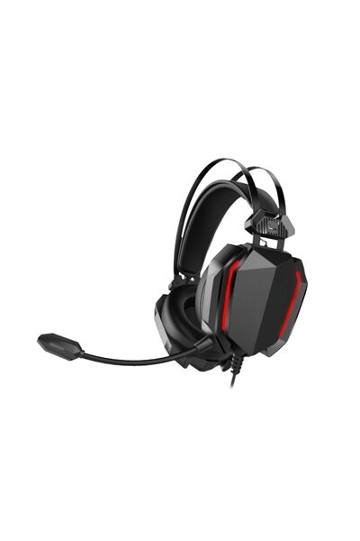 GHK TECH EK03 RGB Kablolu Mikrofonlu Hi-Res Audio Gaming 2.1 Metre Kablo Uzun...