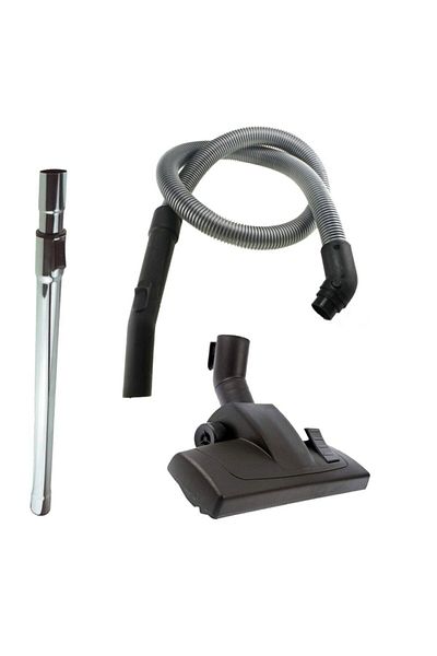Universal Hose Set Suitable for 4-wheel Vacuum Cleaners - 3 Pieces