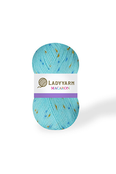 MochaYarn Lady Yarn Macaron Benekli El Örgü İpi