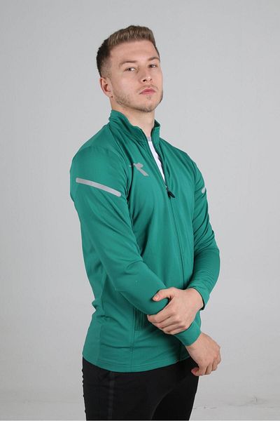 Diadora Анцуг Alto Camp, единичен горнищ, зелен