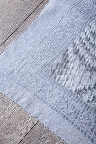 sarra Набір з 3-х килимків з каймою з етільону - сірий