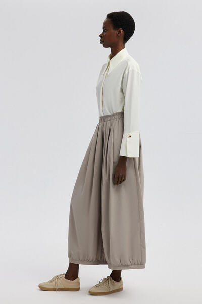Touché Privé Wide Leg and Elastic Waist Trousers