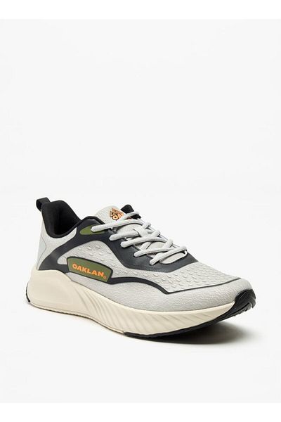 Oaklan by Shoexpress Textured Lace-Up Sports Shoes