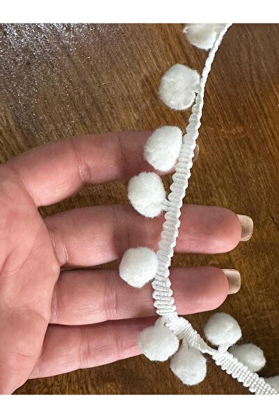 Gönülden Tasarım Accesoriu pentru îmbrăcăminte cu cusături cu dungi alb - 1 C...