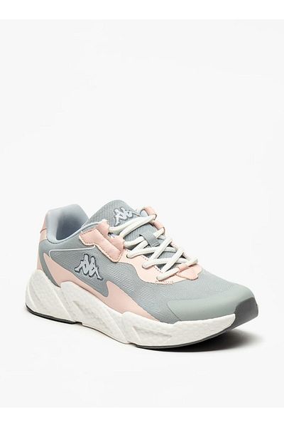 Kappa Women's Colourblock Sports Shoes with Lace-Up Closure