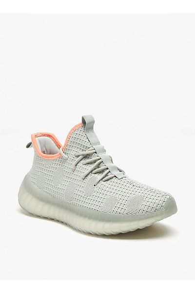 Oaklan by Shoexpress Mesh Walking Shoes with Lace-Up Closure