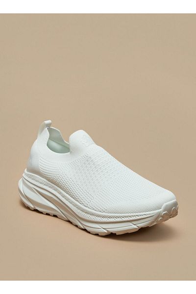 Oaklan by Shoexpress Mesh Textured Slip-On Sports Shoes