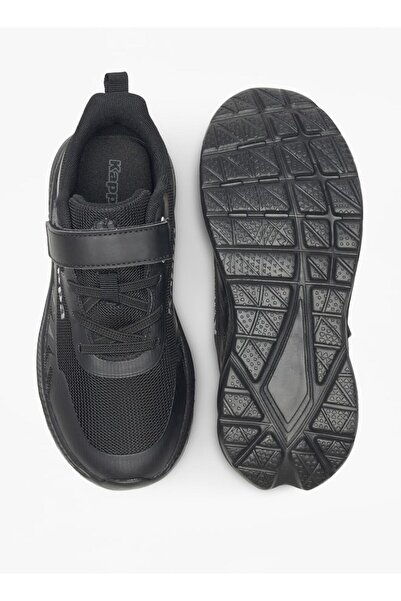 Kappa Boys Textured Walking Shoes with Hook and Loop Closure
