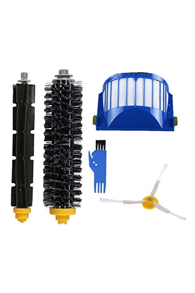 FilterHauz فلتر بديل ومجموعة فرشاة متوافقة مع I-robot Roomba 614 645 650 655 ...