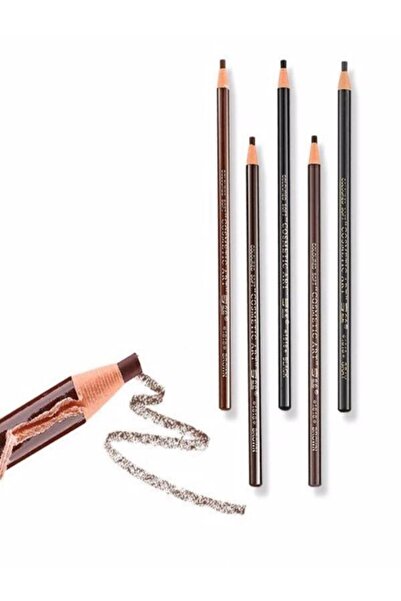 Tiger Ipli Kaş Kalemi Su Geçirmez Microblading Kalem Kaş Doğal Kahverengi