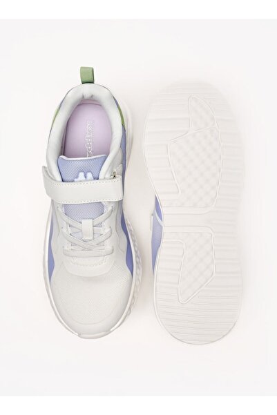 Kappa Girls' Logo Detail Sports Shoes with Hook and Loop Closure