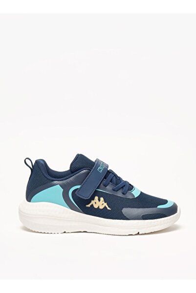Kappa Boys' Logo Detail Sports Shoes with Hook and Loop Closure