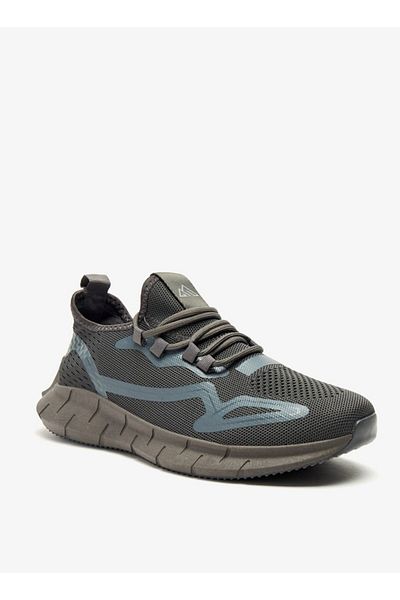 Oaklan by Shoexpress Panelled Lace-Up Sports Shoes