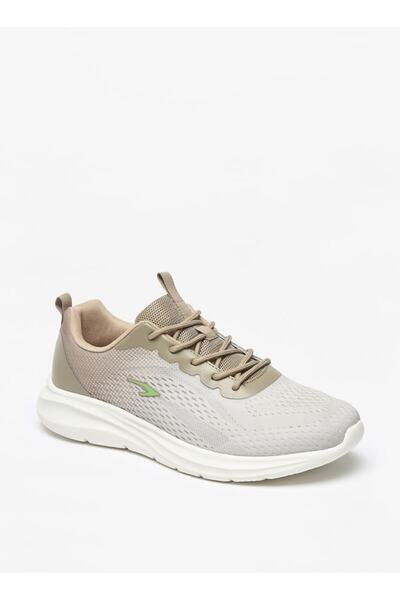 Dash Textured Sports Shoes with Lace-Up Closure