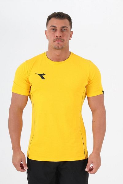 Diadora Saturn Training T-shirt Κίτρινο